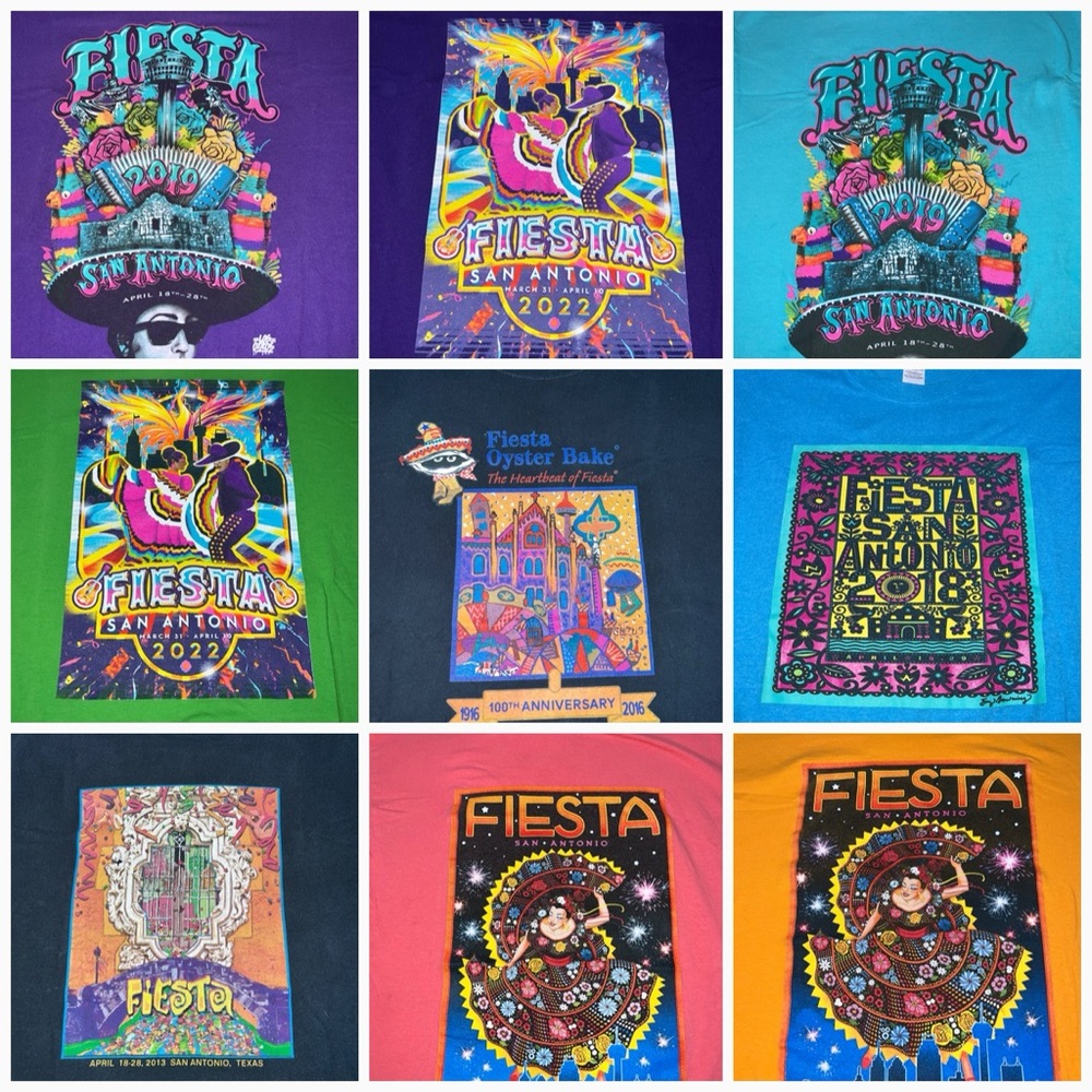 San Antonio Fiesta Shirts